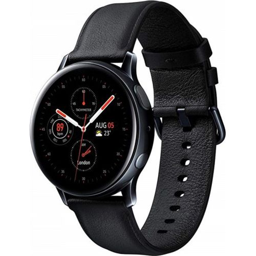 Ceas Smartwatch Samsung Galaxy Watch Active 2, R825, 44mm, GPS, 4G, Stainless steel, Black