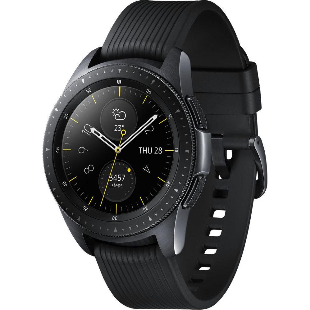 Ceas Smartwatch Samsung Galaxy Watch, R810, 42mm, GPS, Midnight Black