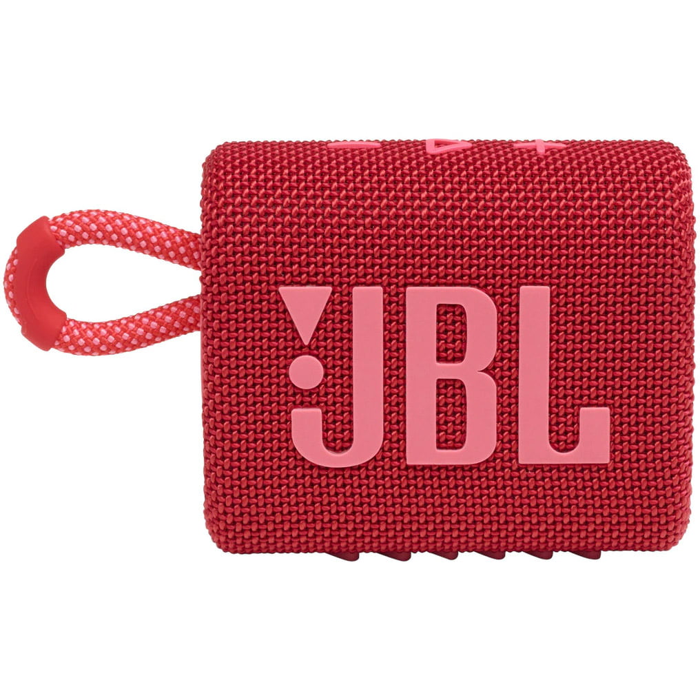 Boxa portabila JBL GO 3, Wireless, Bluetooth, IPX7 Waterproof, Red