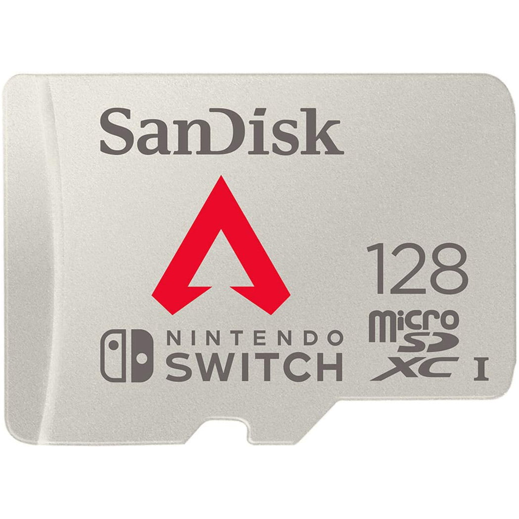 Card de memorie SanDisk microSDXC pentru Nintendo Switch, 128GB, Class 10, UHS-I, 533x, 100 MB/s, Grey