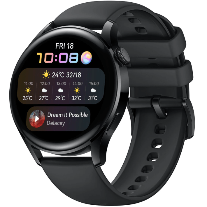 Ceas Smartwatch Huawei Watch 3, 46mm, GPS, HR, Brown