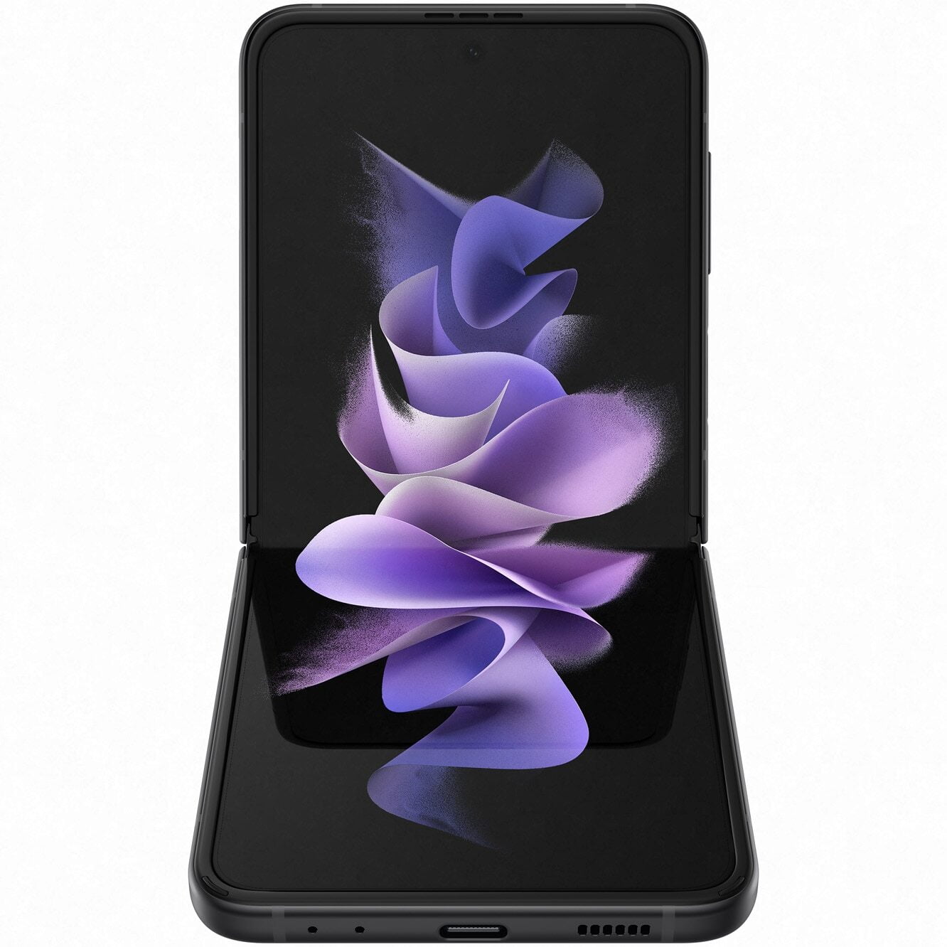 Telefon mobil Samsung Galaxy Z Flip3, 128GB, 8GB RAM, 5G, Phantom Black