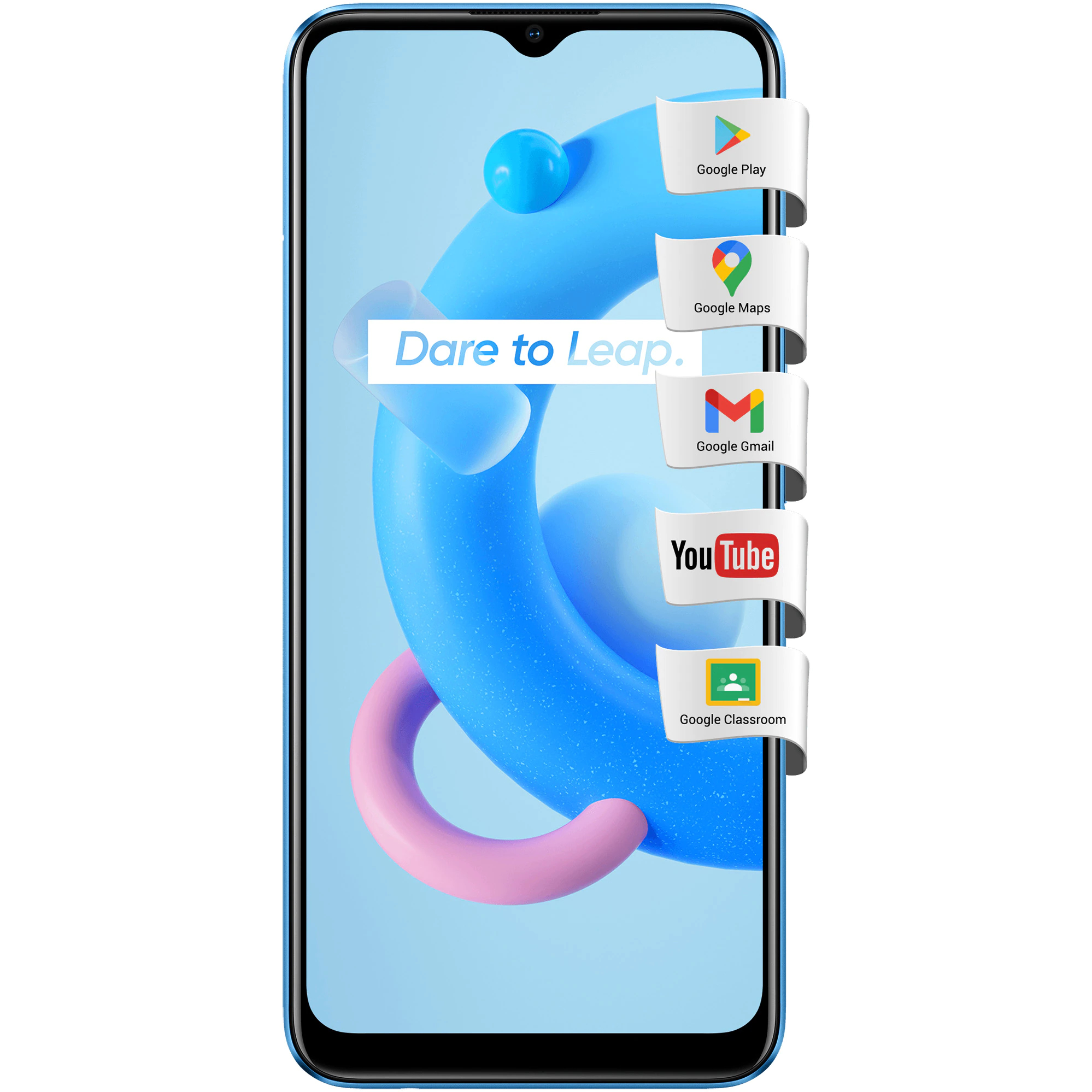 Telefon mobil Realme C11 (2021), Dual SIM, 64GB, 4GB RAM, 4G, Cool Blue