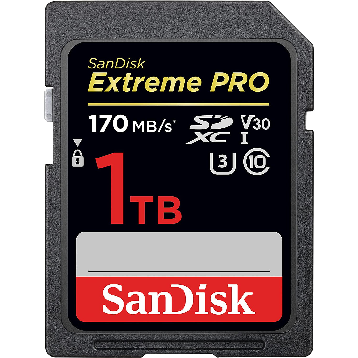 Card de memorie Sandisk Extreme Pro SDXC, 1TB, Clasa 10, U3, UHS-I, 170MB/s