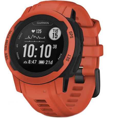 Ceas Smartwatch Garmin Instinct 2S, 40 mm, HR, GPS, Poppy