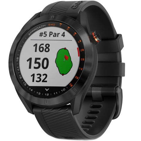 Ceas Smartwatch Garmin Approach S40, Golf Watch, Black